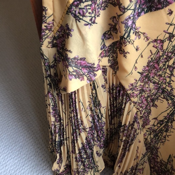 KEEPSAKE the Label Yellow and Purple Asymmetrical Sundress - Picture 4 of 15